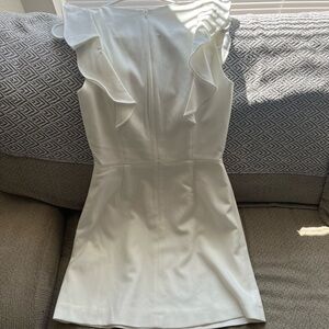 French Connection size 6 white dress. True to size.